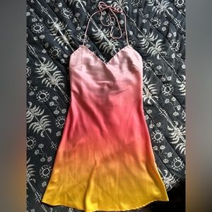 NWOT sunset dress
